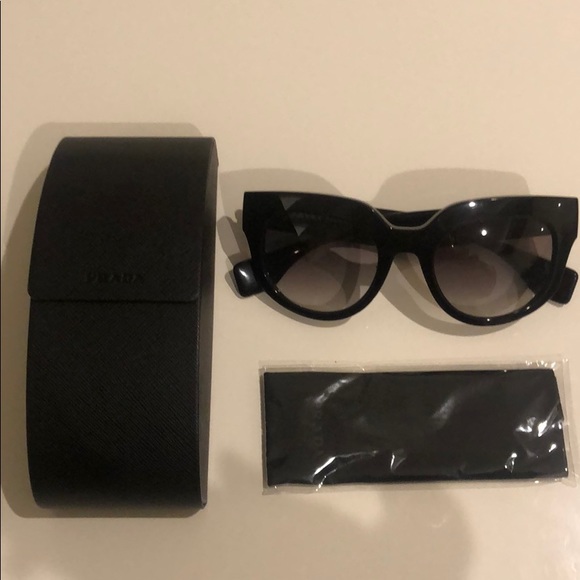 Prada Accessories - Prada black sunglasses